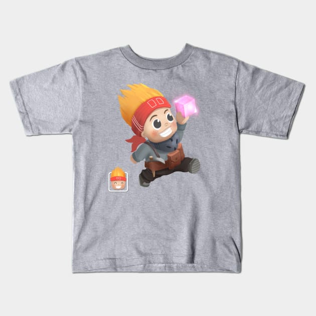 Adventure of Fred Kids T-Shirt by YAM